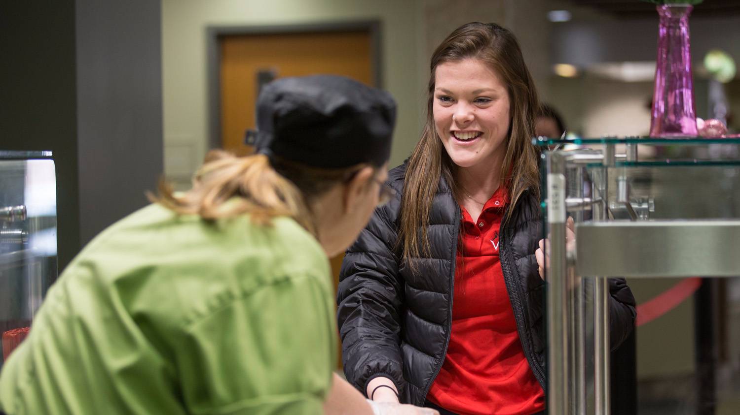 Cal U's CalCard allows parents to add money.