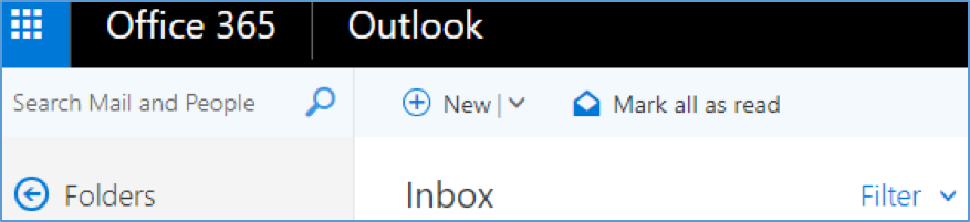 Outlook screenshot