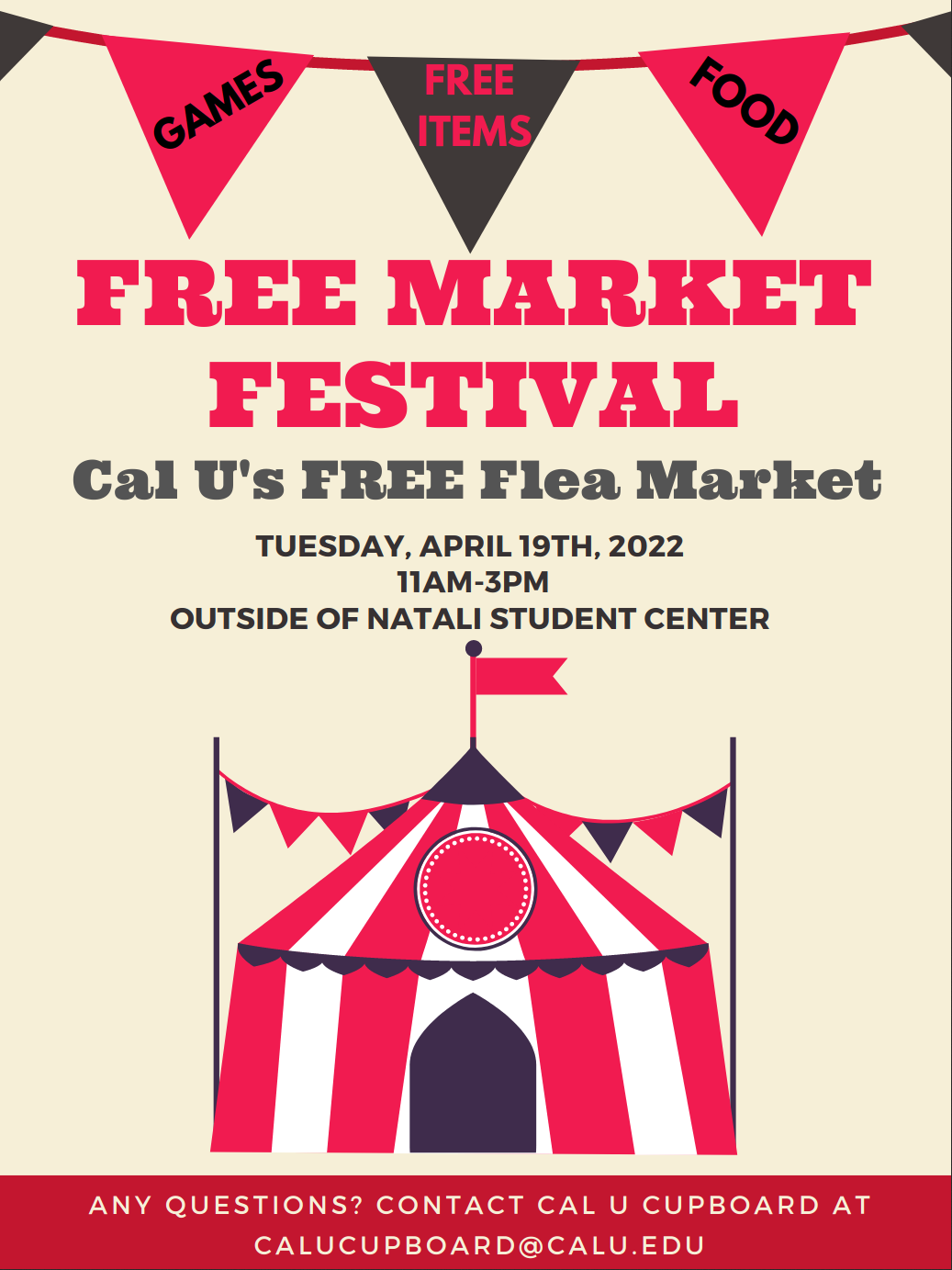 Free Market Festival Flyer