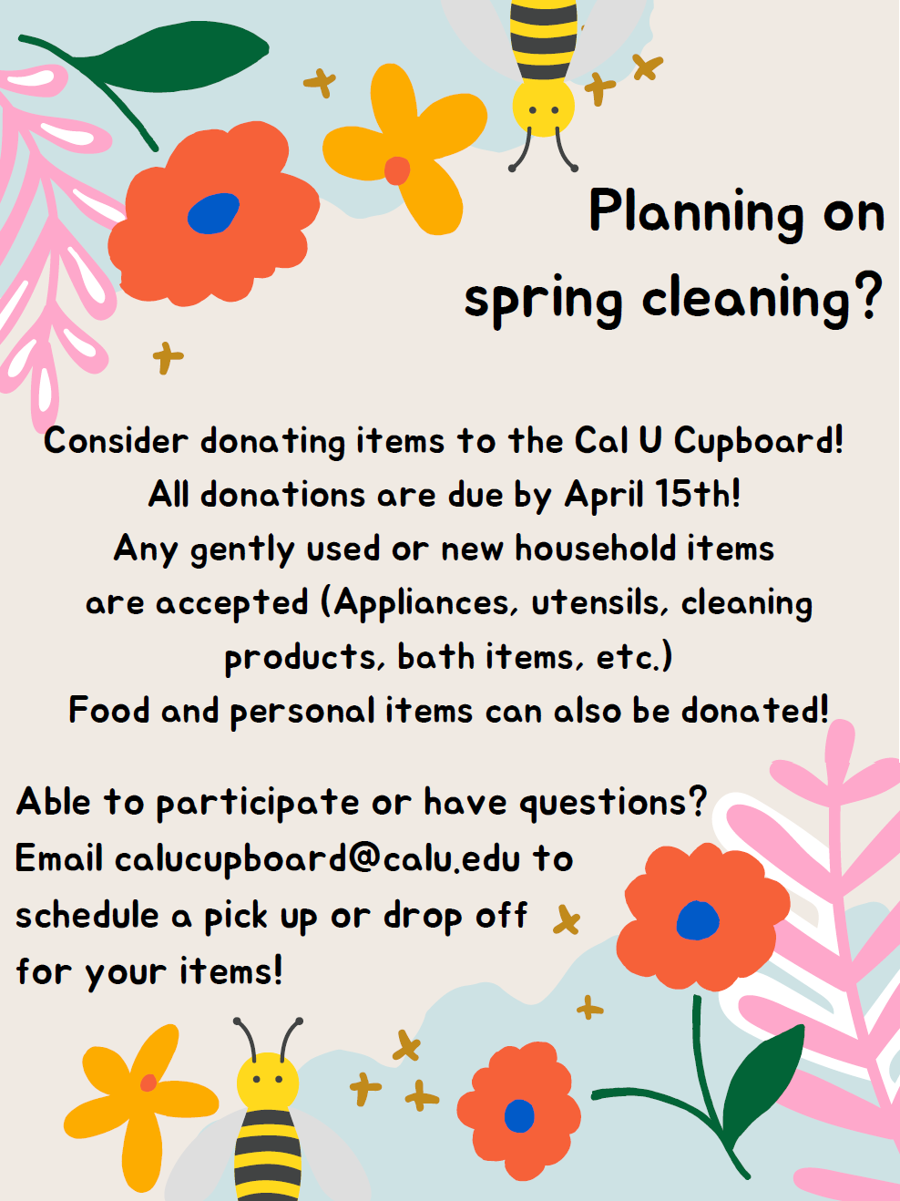 Spring Cleaning Flyer 